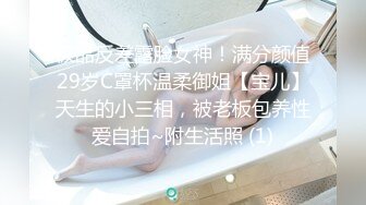 极品反差露脸女神！满分颜值29岁C罩杯温柔御姐【宝儿】天生的小三相，被老板包养性爱自拍~附生活照 (1)