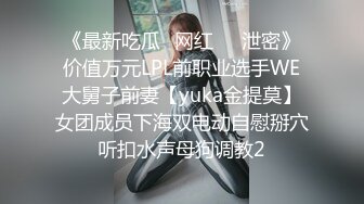 《最新吃瓜✅网红㊙️泄密》价值万元LPL前职业选手WE大舅子前妻【yuka金提莫】女团成员下海双电动自慰掰穴听扣水声母狗调教2