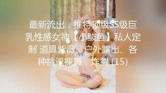 最新流出，推特顶级SS级巨乳性感女神【小鲅鱼】私人定制 道具紫薇、户外露出、各种挑逗裸舞，炸裂 (15)