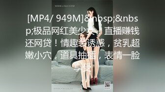 [MP4/ 949M]&nbsp;&nbsp;极品网红美少女！直播赚钱还网贷！情趣装诱惑，贫乳超嫩小穴，道具抽插，表情一脸享受