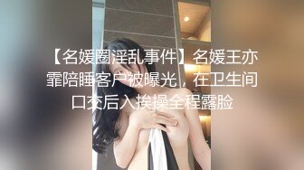 【名媛圈淫乱事件】名媛王亦霏陪睡客户被曝光，在卫生间口交后入挨操全程露脸