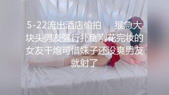 5-22流出酒店偷拍❤️猴急大块头男友强行扑倒刚花完妆的女友干炮可惜妹子还没爽男友就射了