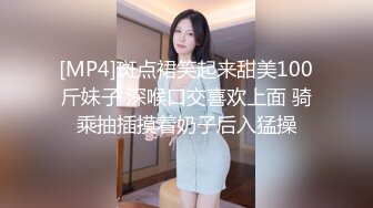 [MP4]斑点裙笑起来甜美100斤妹子 深喉口交喜欢上面 骑乘抽插摸着奶子后入猛操