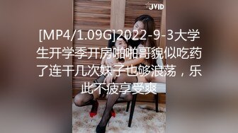 [MP4/1.09G]2022-9-3大学生开学季开房啪啪哥貌似吃药了连干几次妹子也够浪荡，乐此不疲享受爽