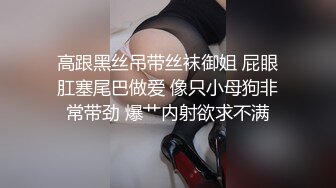 高跟黑丝吊带丝袜御姐 屁眼肛塞尾巴做爱 像只小母狗非常带劲 爆艹内射欲求不满