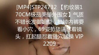 [MP4]STP24732 【豹纹装170CM极品美腿外围女】气质不错长发御姐型，扒掉内裤要看小穴，69姿势舔逼怼着镜头，扛起腿怼着骚穴猛操 VIP2209