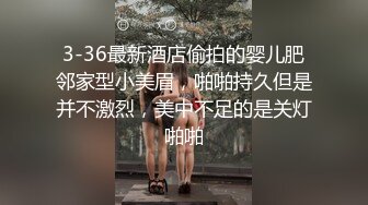 3-36最新酒店偷拍的婴儿肥邻家型小美眉，啪啪持久但是并不激烈，美中不足的是关灯啪啪