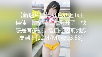 【新速片遞】 红色妖姬Ts王佳佳 ❤️ 菊花都抽裂开了，快感是有多强，边自慰边前列腺高潮！[12M/MP4/03:58]