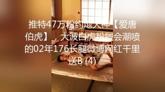 推特47万粉约炮大神【爱唐伯虎】，大波白虎粉屄会潮喷的02年176长腿微博网红千里送B (4)